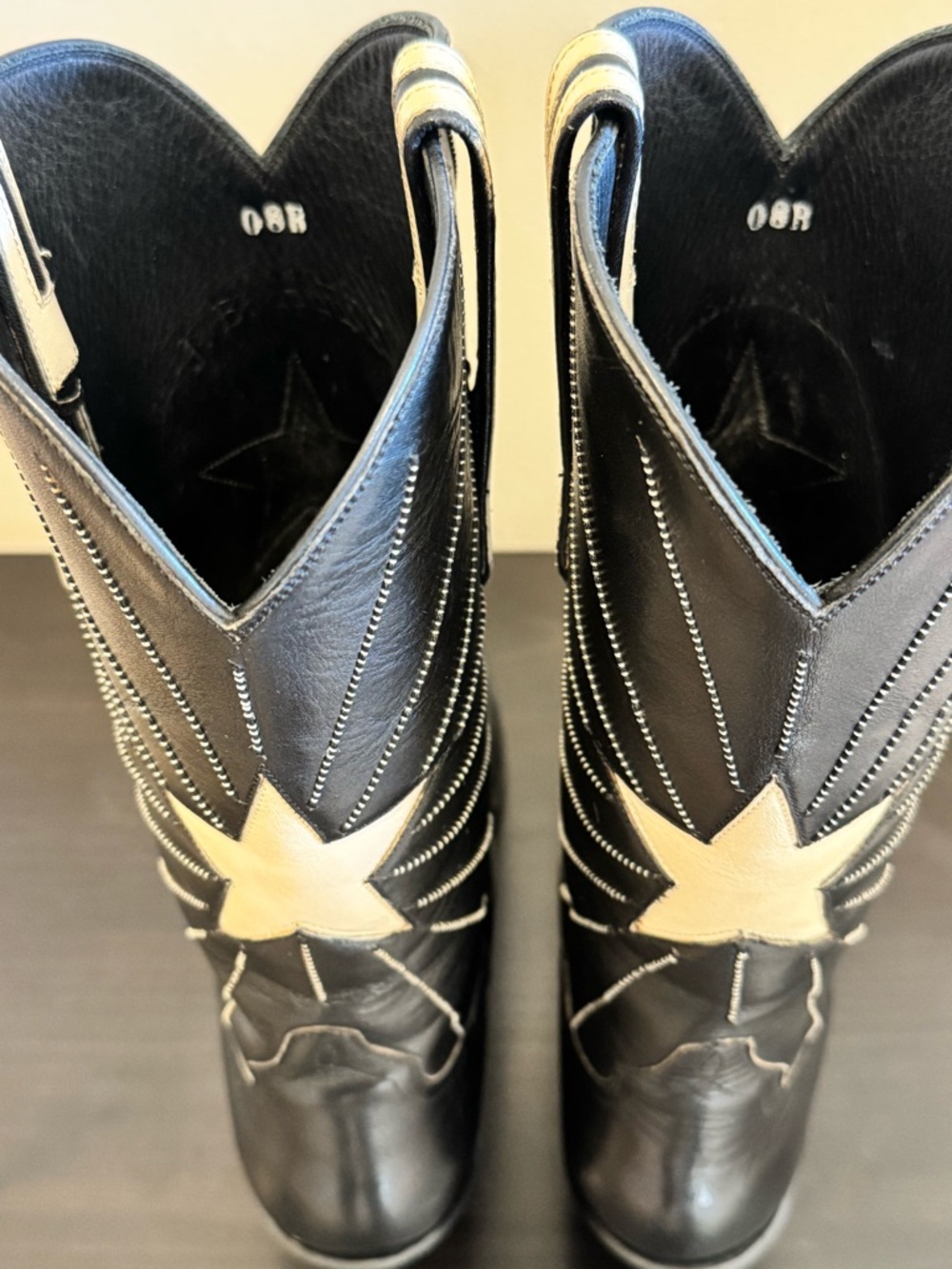 Women’s Custom JB Hill Star Boots | Made for CBM Moncrief Ranch in 2010 | 8 N - Picture 2 of 14
